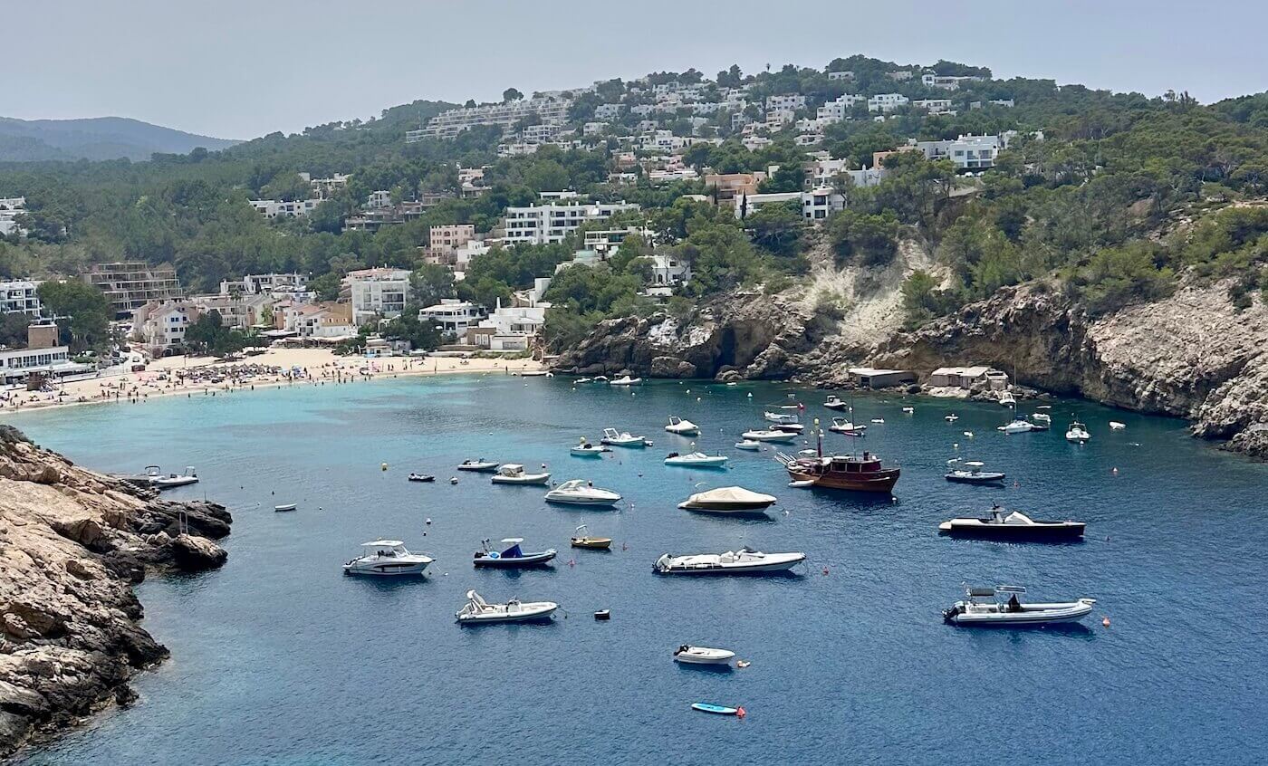 Cala Vedella beach